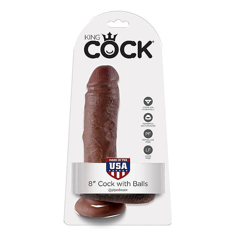 King Cock 8 Inch Realistic Dildo By Pipedream Products - Realistic Dildos
