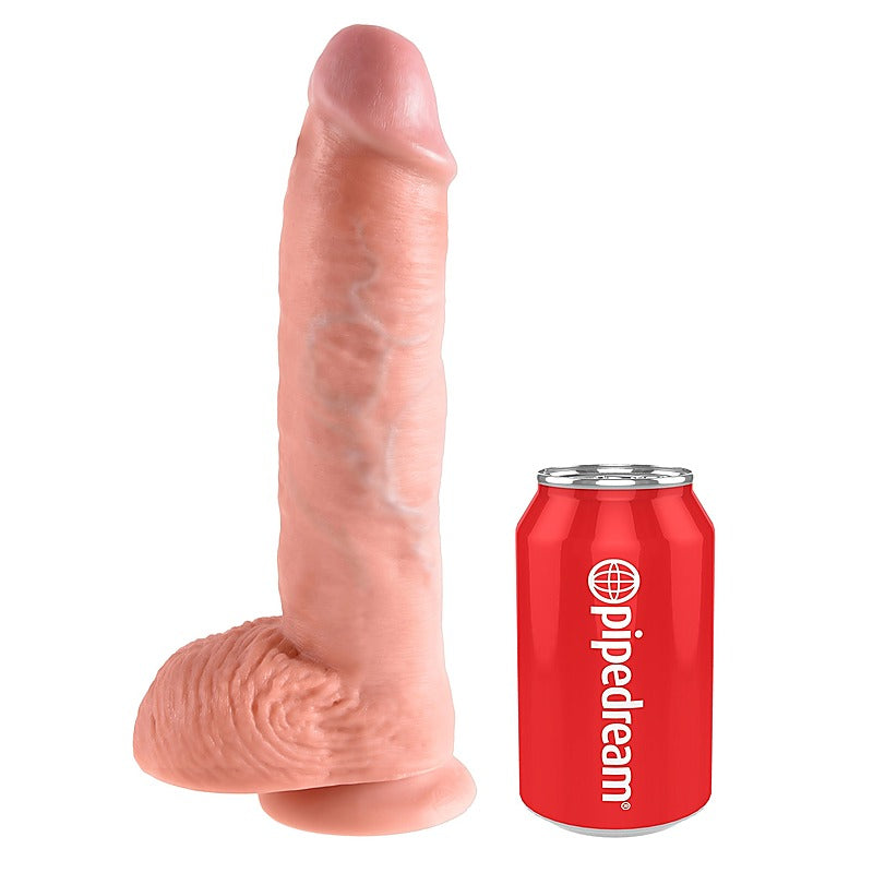 King Cock 10 Inch Cock With Balls By Pipedream Products - Realistic Dildos