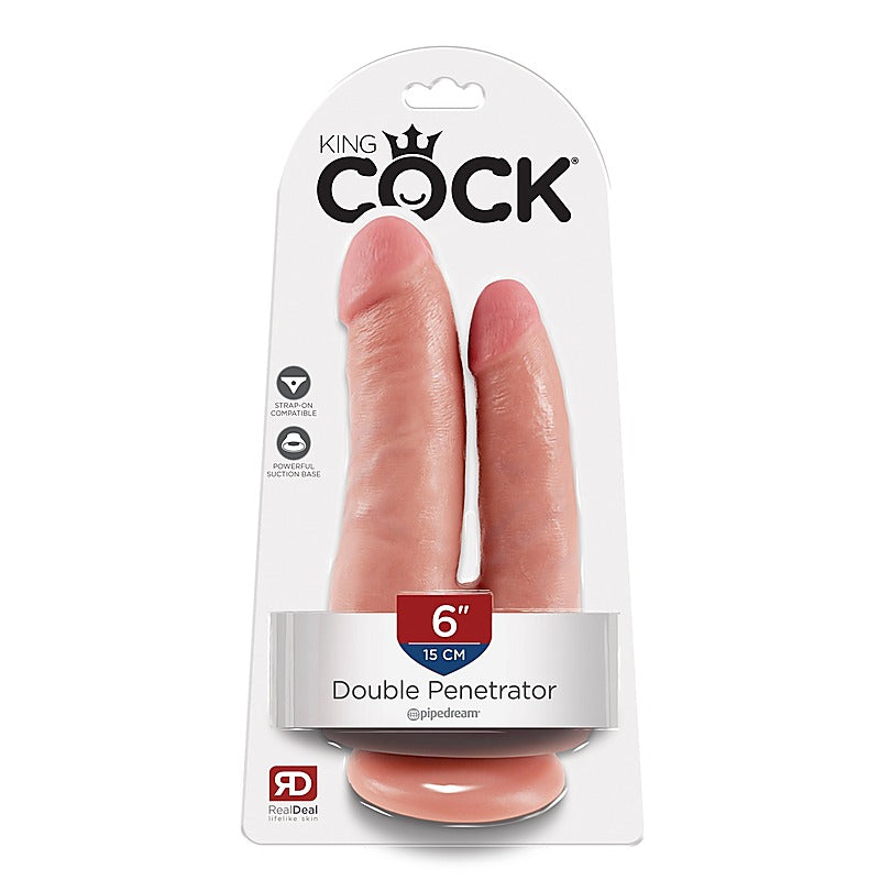 King Cock Double Penetrator By Pipedream Products - Double Ender