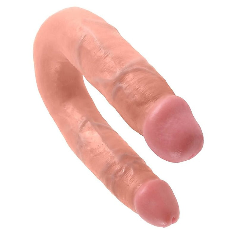King Cock Double Trouble Realistic Dildo - Double Ender