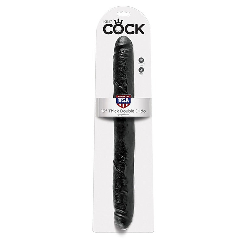 King Cock 16 Inch Thick Double Ender By Pipedream Products - Double Ender