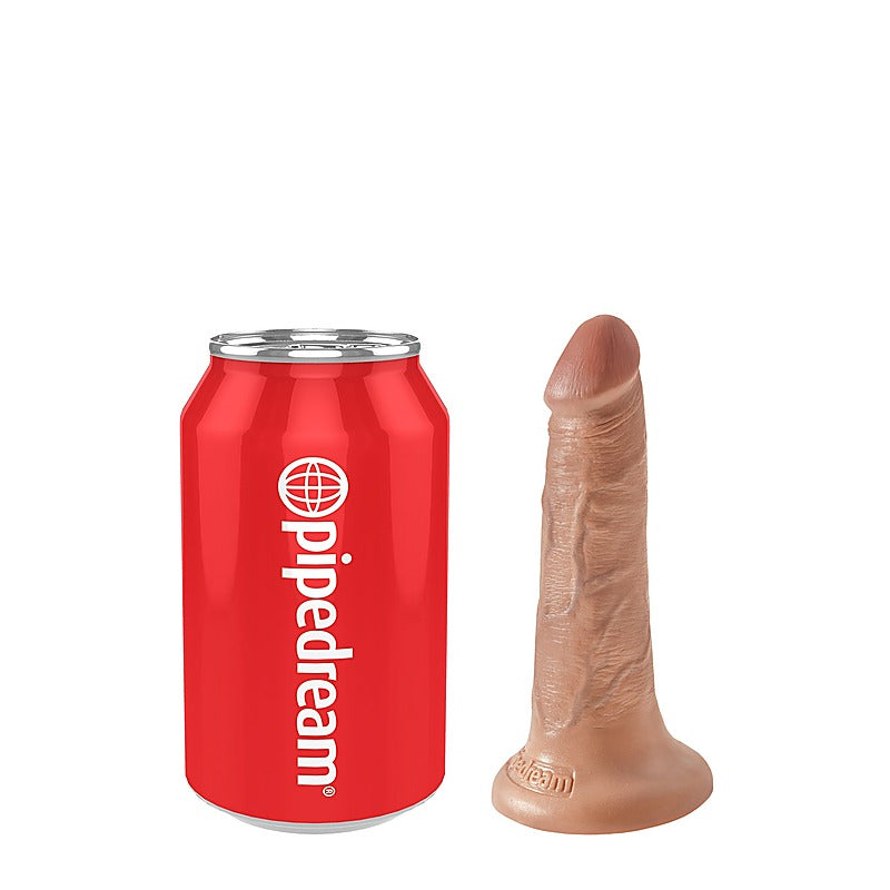 King Cock 5 Inch Realistic Dildo With Suction Cup - Realistic Dildos