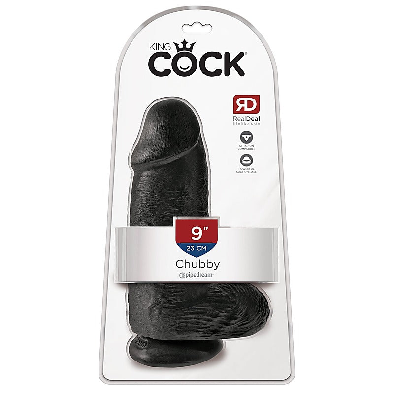 King Cock Chubby 9 Inch Realistic Dildo - Realistic Dildos