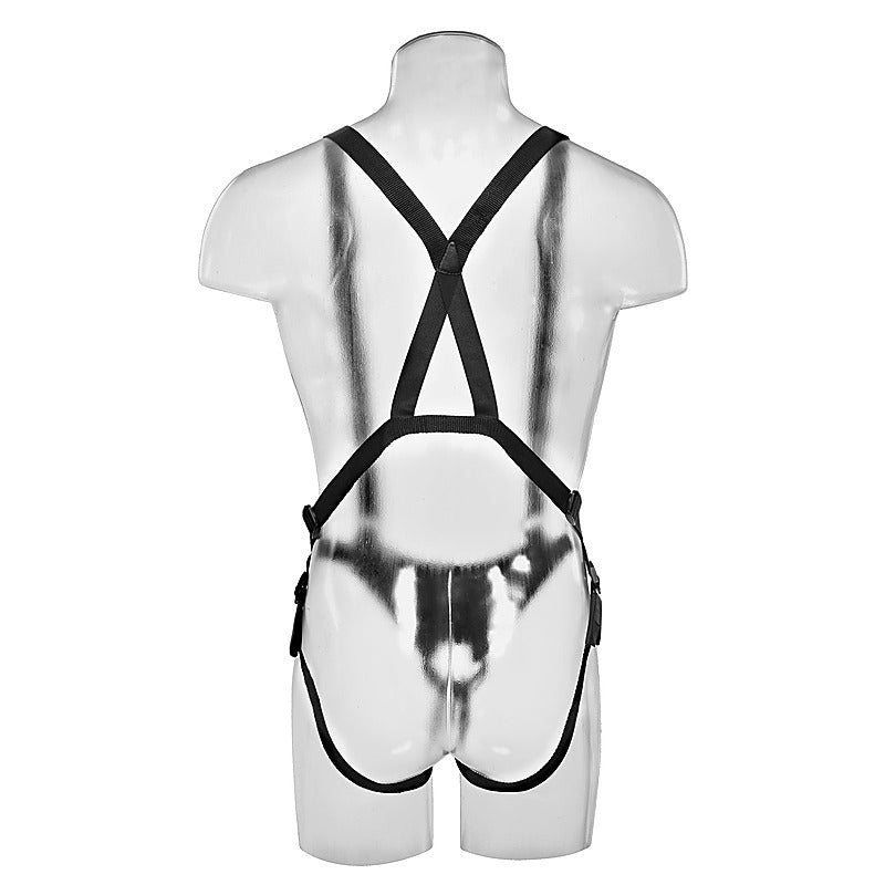 King Cock 10 Inch Hollow Strap-On By Pipedream Products - Strap On Sextoys