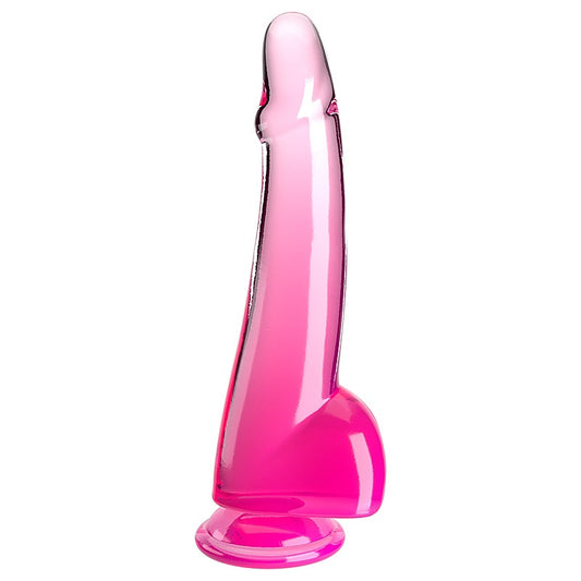 King Cock Clear 10 Inch Realistic Dildo - Realistic Dildos