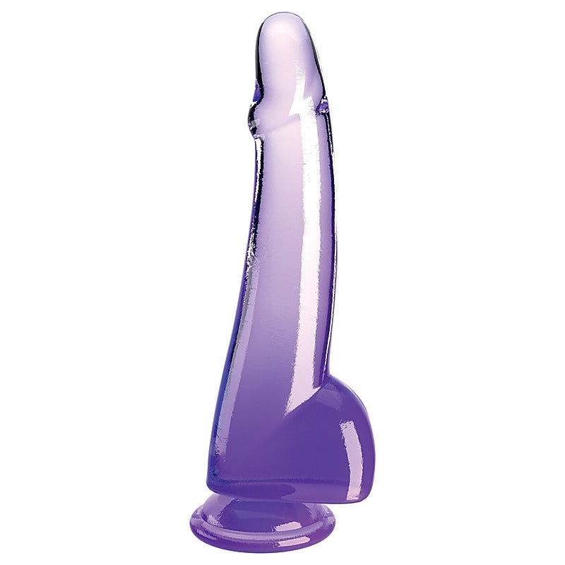 King Cock Clear 10 Inch Realistic Dildo - Realistic Dildos