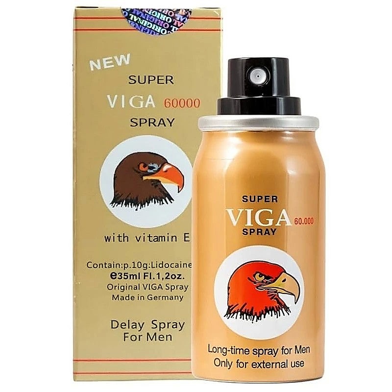 Super Viga 60000 Delay Spray - Delay and Excite Sprays