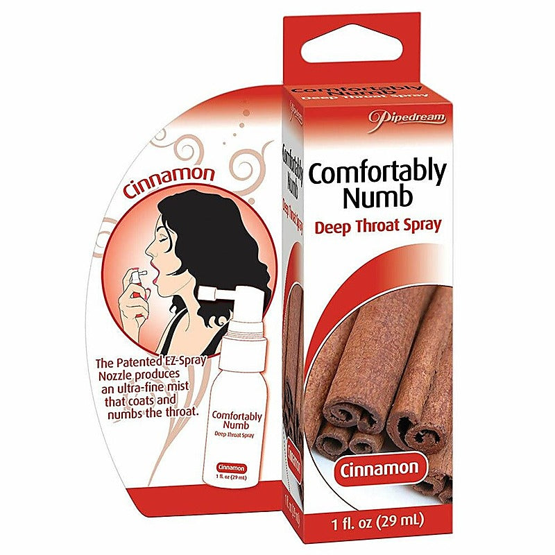 Comfortably Numb Deep Throat Spray By Pipedream - Delay and Excite Sprays
