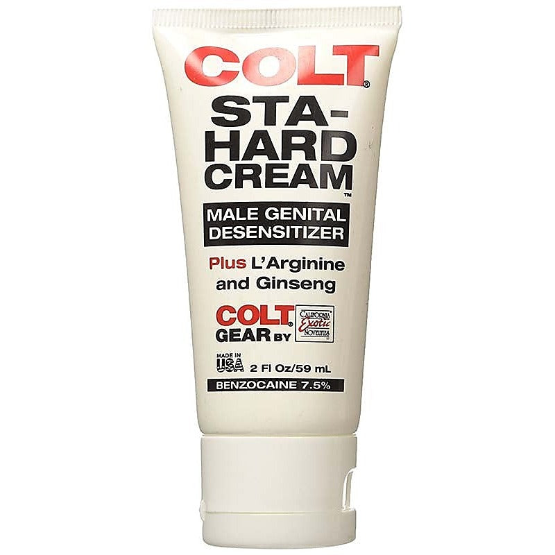 Colt Sta-Hard Male Erection Enhancer Cream - Delay and Excite Sprays