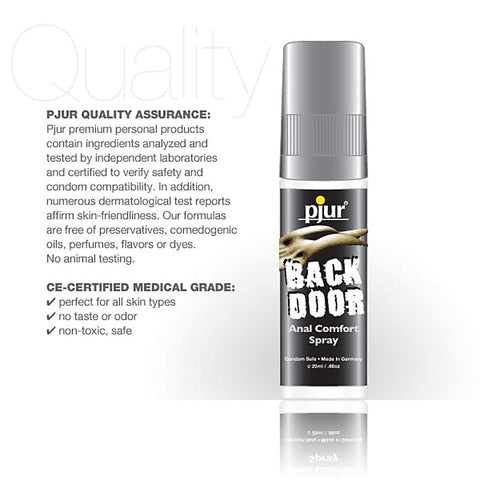 Back Door Anal Comfort Spray by Pjur - Anal Lubes