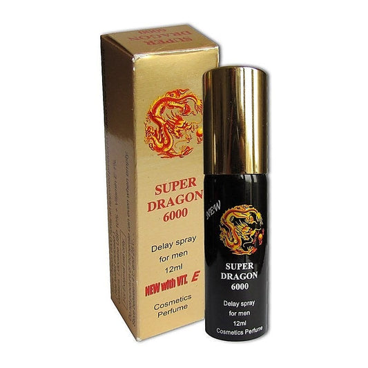 Super Dragon 6000 Male Delay Spray - Delay and Excite Sprays