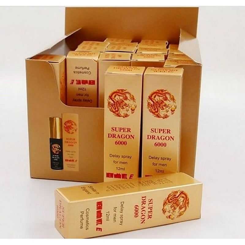 Super Dragon 6000 Male Delay Spray - Delay and Excite Sprays