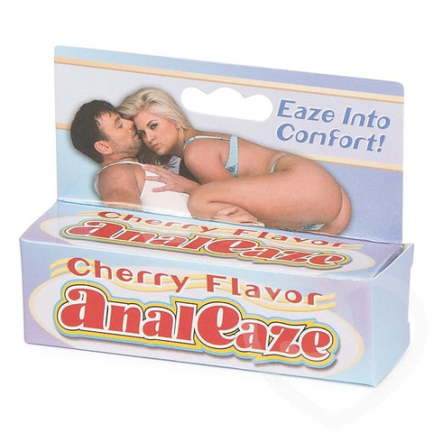Cherry Flavour Anal Eaze Cream By Pipedream - Water Based Lubes