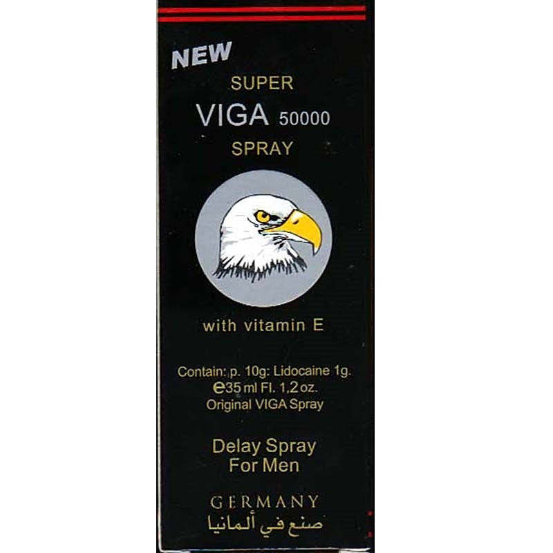 Super Viga 50000 Delay Spray - Delay and Excite Sprays