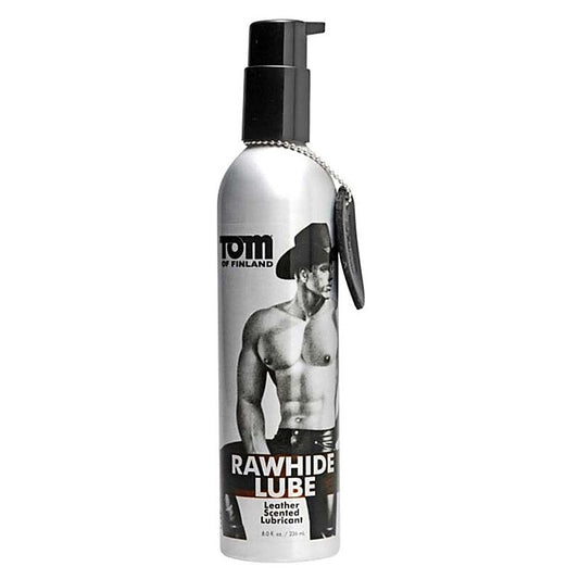 Tom of Finland Rawhide Leather Scented Lube - Delay and Excite Sprays