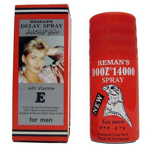 Reman's Male Delay Spray - Delay and Excite Sprays