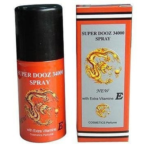Super Dooz 34000 Male Delay Spray - Delay and Excite Sprays