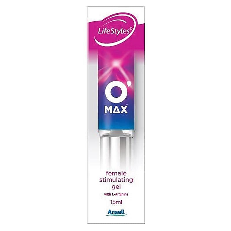 O Max Intimate Gel by Ansell - Delay and Excite Sprays