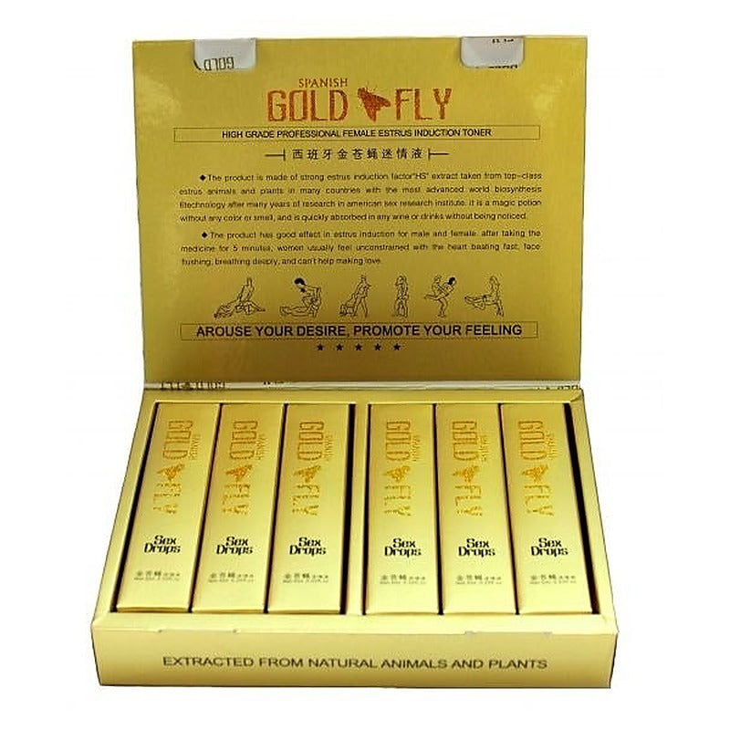 Unleash Intimate Desires - Spanish Gold Fly Aphrodisiac - Delay and Excite Sprays