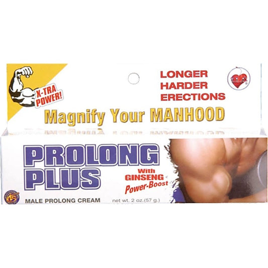 Pro-Long Plus Erection Enhancer Cream - Delay and Excite Sprays