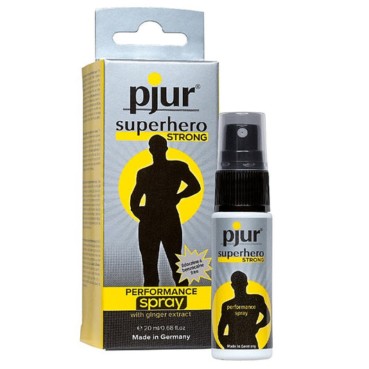 Pjur Superhero Strong Performance Spray 20ml - Delay and Excite Sprays