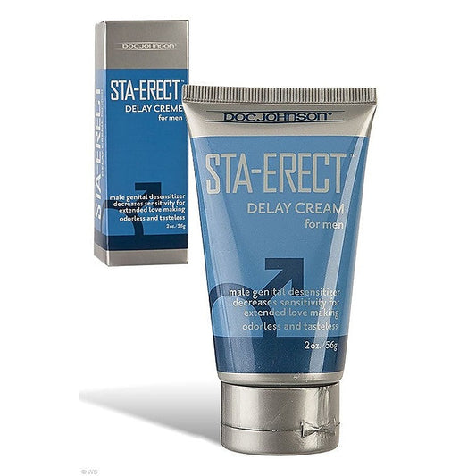 Doc Johnson Sta-Erect Sex Delay Cream For Men - Delay and Excite Sprays