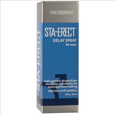 Sta-Erect Sex Delay Spray For Men By Doc Johnson - Delay and Excite Sprays