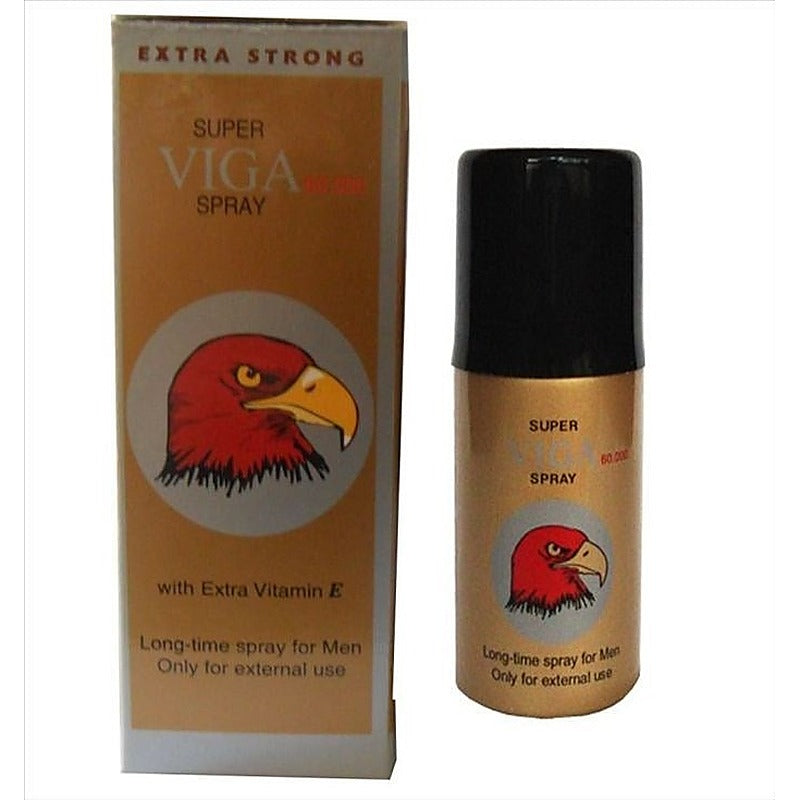 Super Viga 60000 Male Delay Spray CARTON - Delay and Excite Sprays