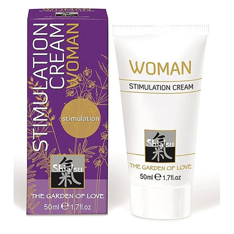 Shiatsu Women Stimulation Cream 50ml - Delay and Excite Sprays