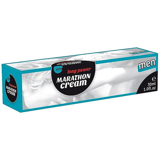 Ero Marathon Long Power Cream for Men 30ml - Delay and Excite Sprays