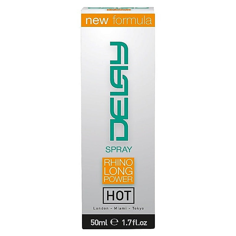 Hot Delay Spray 50ml - Delay and Excite Sprays