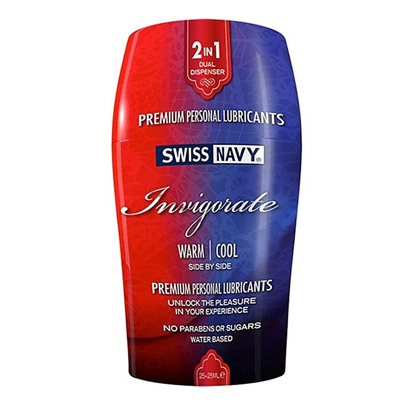 Invigorate 2-In-1 Warming And Cooling Lubricant - Delay and Excite Sprays
