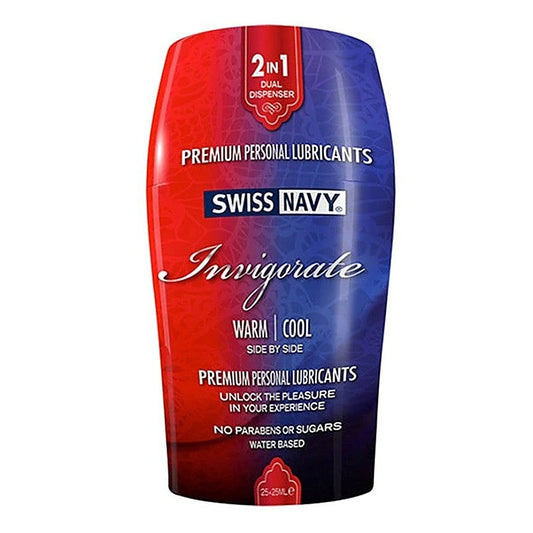 Invigorate 2-In-1 Warming and Cooling Lubricants 50ml - Delay and Excite Sprays