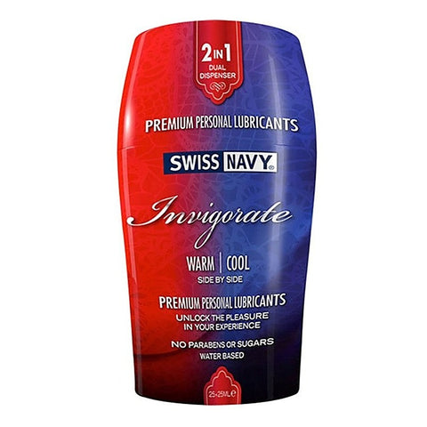 Invigorate 2-In-1 Warming And Cooling Lubricant - Delay and Excite Sprays