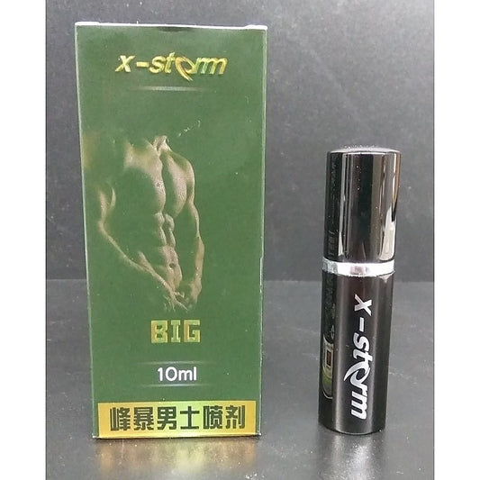 X-Storm Men's Delay Spray Black Label 10ml - Delay and Excite Sprays