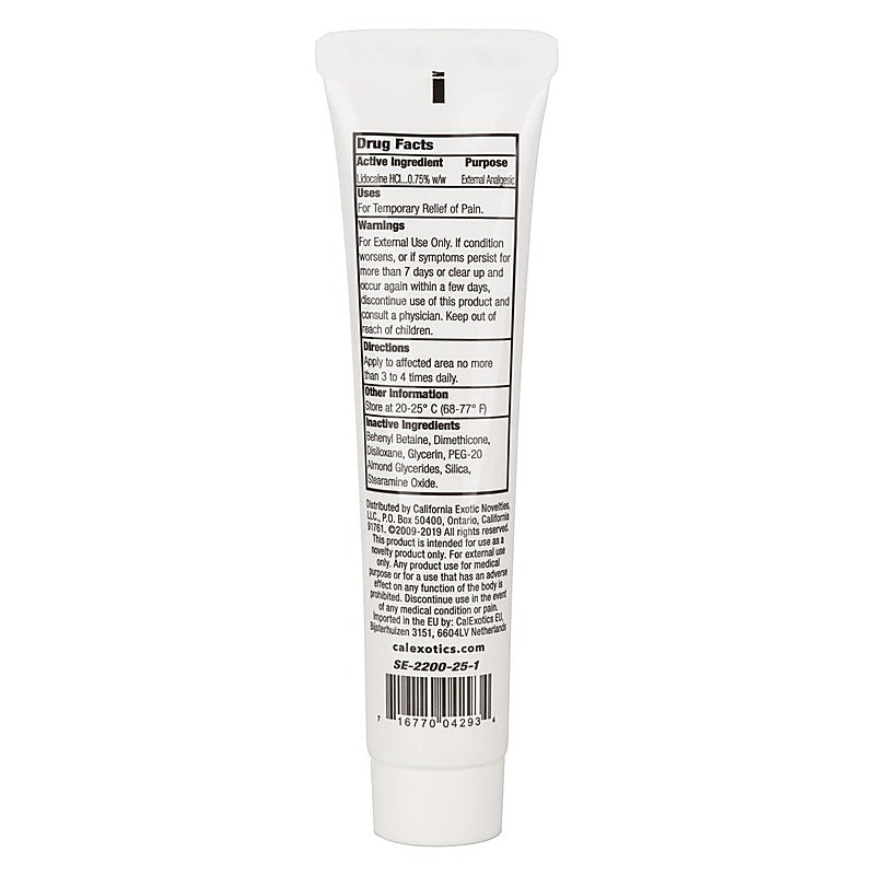Tush Eze Anal Sex Gel By California Exotics - Delay and Excite Sprays