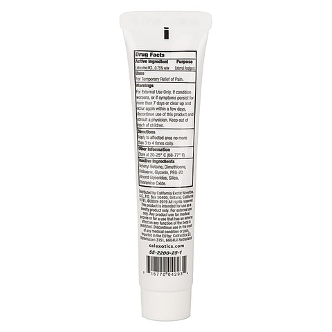 Tush Eze Anal Sex Gel By California Exotics - Delay and Excite Sprays