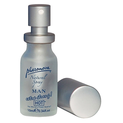 Hot Pheromones Man Natural Spray Extra Strong 10ml - Delay and Excite Sprays