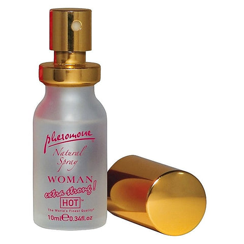 Hot Pheromones Woman Natural Spray Extra Strong 10ml - Delay and Excite Sprays