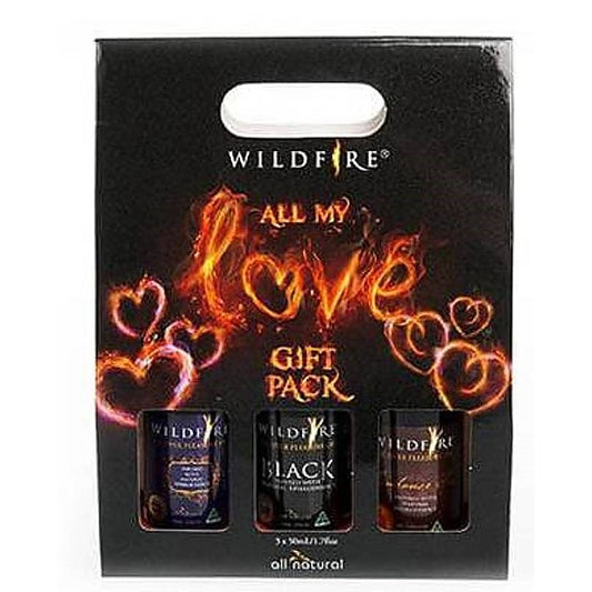 Wildifre All My Love Gift Pack - Massage Oils and Lubricants