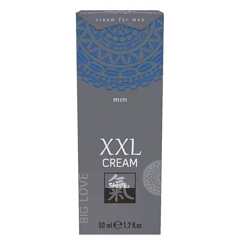 Shiatsu Men XXL Cream 50ml - Delay and Excite Sprays