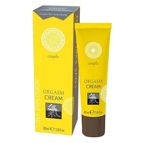 Shiatsu Couple Orgasm Cream 30ml - Delay and Excite Sprays
