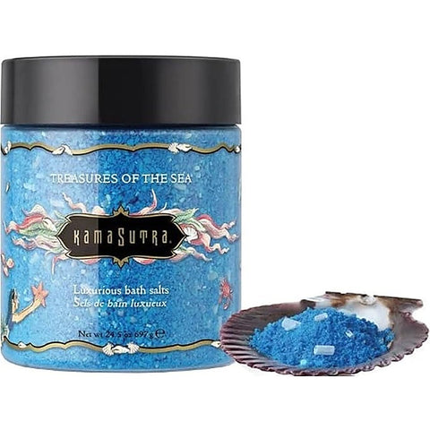 Luxury Bathing Salts - Treasures Of The Sea By Kama Sutra - Bath and Intimate Fragrances