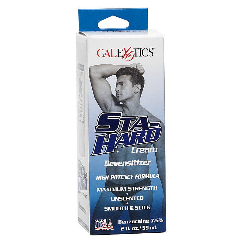 California Exotics Sta-Hard Sex Delay Cream 44ml - Delay and Excite Sprays