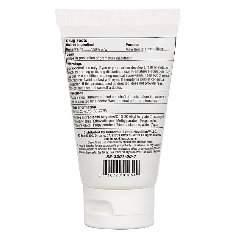 California Exotics Sta-Hard Sex Delay Cream 44ml - Delay and Excite Sprays