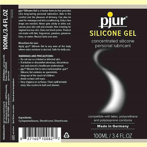 Gel Silicone Personal Lubricant by Pjur - Silicone Based Lubes