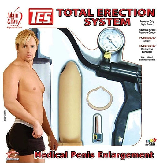 Total Erection System Penis Pump - Pumps, Extenders and Sleeves