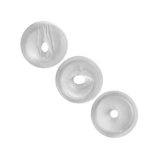 Doc Johnson RoboSuck3 UR3 Male Masturbator Donut Set - Pumps, Extenders and Sleeves