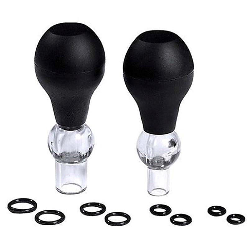 Nipple Pump 10 Piece Set By Seven Creations - Breast and Nipple Toys