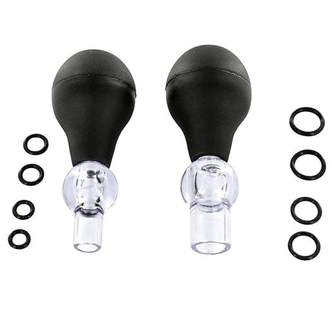 Nipple Pump 10 Piece Set By Seven Creations - Breast and Nipple Toys